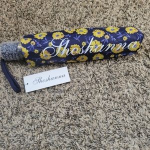 Shoshanna Daisy Daydream Floral Print Auto Open Umbrella NWT